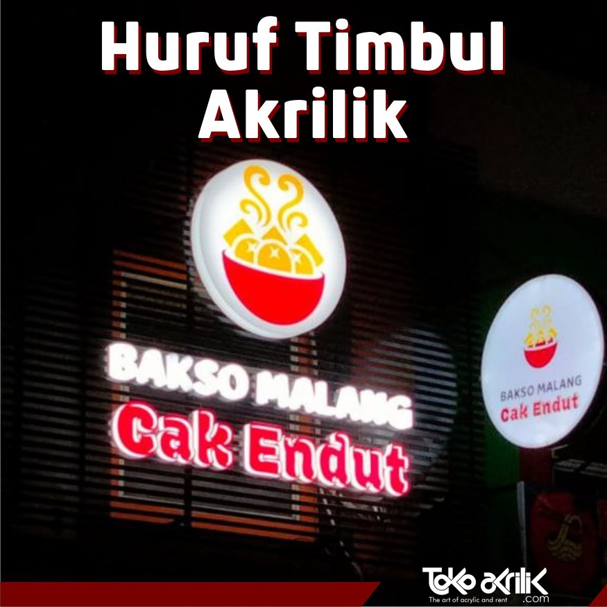 Apa Itu Huruf Timbul Akrilik? - Tokoakrilik.com